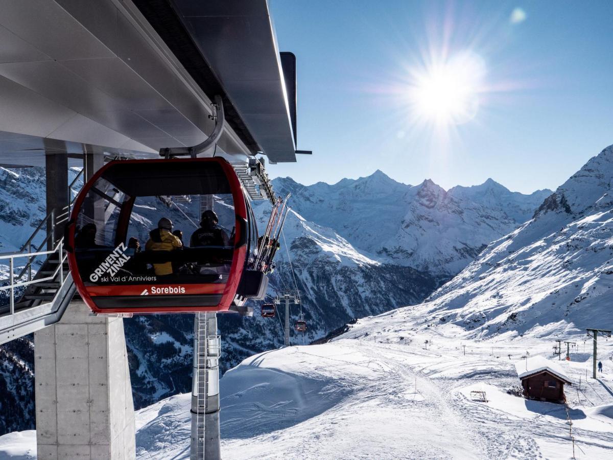 Hotel Le Besso - Swiss Romantic Lodge Циналь Экстерьер фото